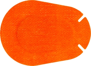 Orange øjenplaster